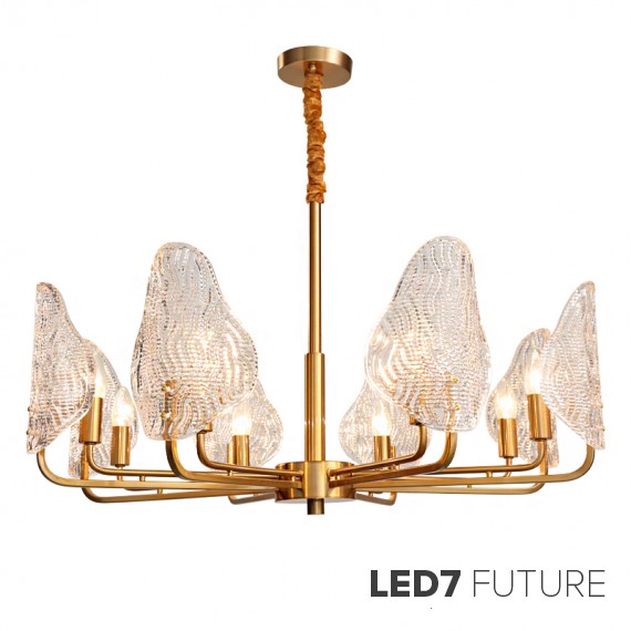 Ritz - Wave Shell Chandelier